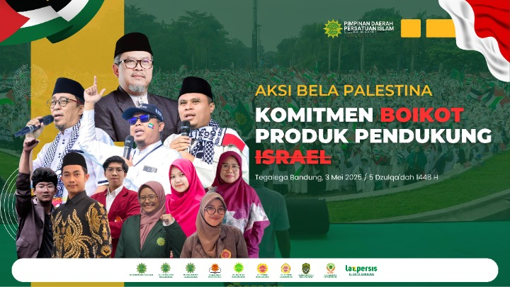 Aksi Bela Palestina, Persatuan Islam Kabupaten Subang Mengajak Turun Aksi